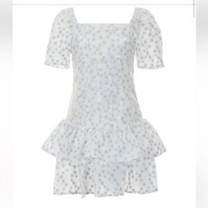 GB Girls Mini Embroidered Tiered Floral Lace Dress, Size 10